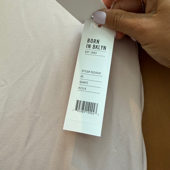 NWT 525 America Pink Stirrup Leggings balletcore size xs - Picture 5 of 5